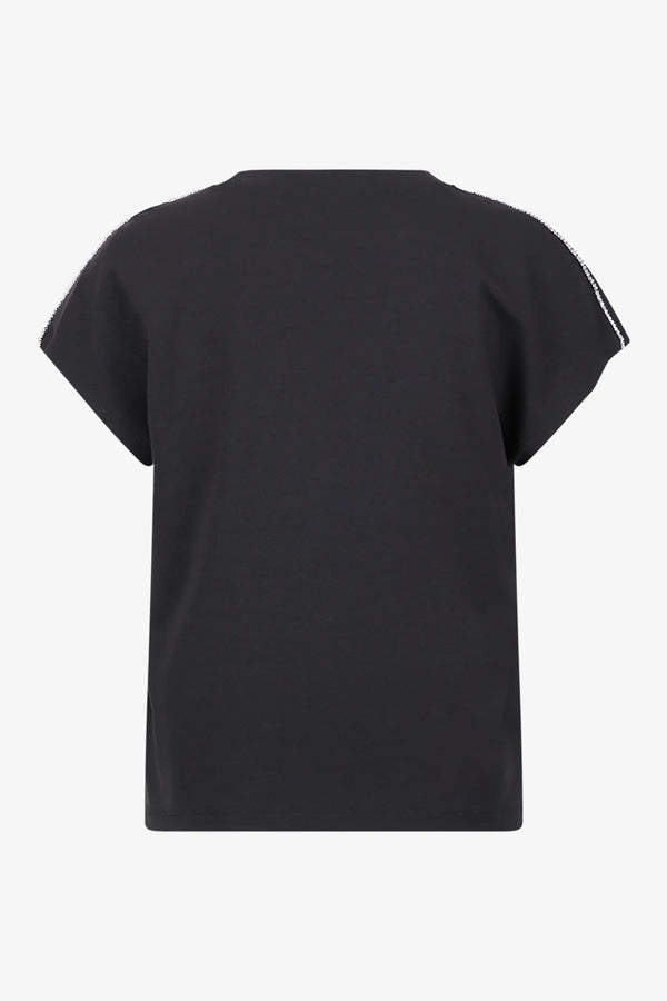 T-Shirt mit Strasskette 02