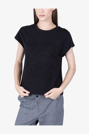 T-Shirt mit Strasskette 06