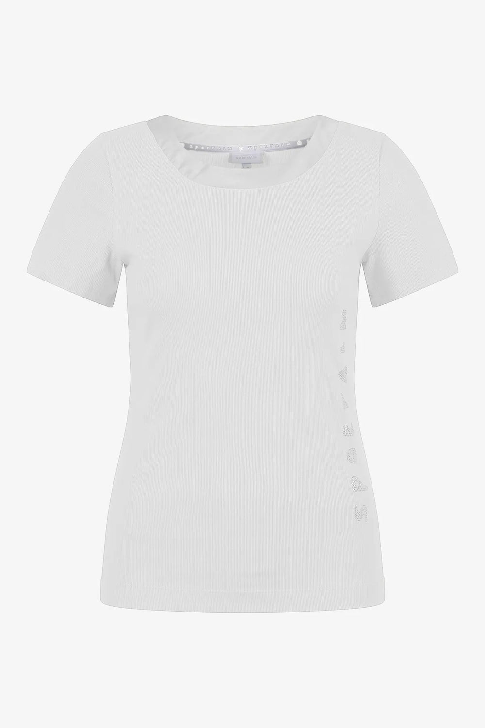Kurzarm-Shirt aus Satin-Qualität 01