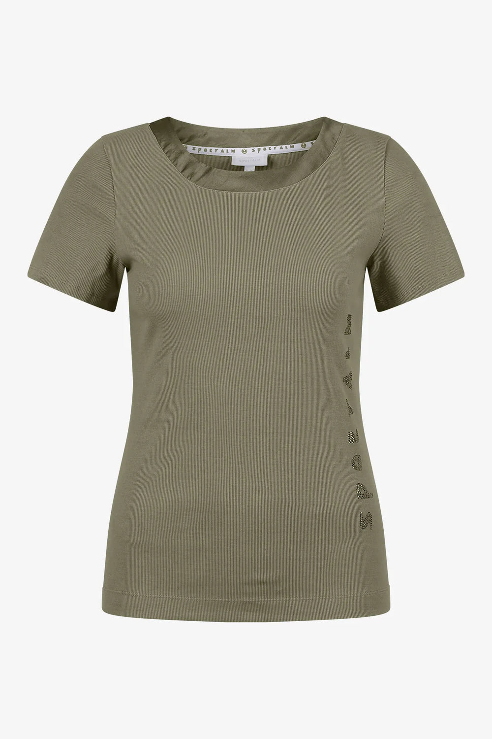 Kurzarm-Shirt aus Satin-Qualität 01
