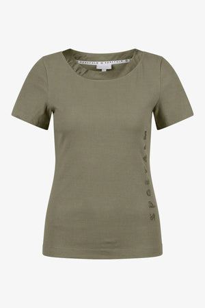 Kurzarm-Shirt aus Satin-Qualität 01