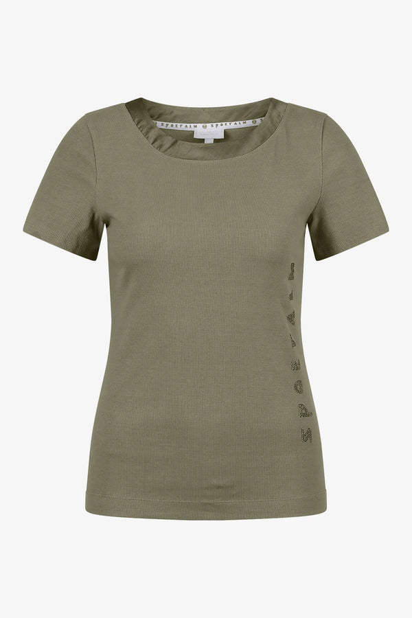 Kurzarm-Shirt aus Satin-Qualität 01