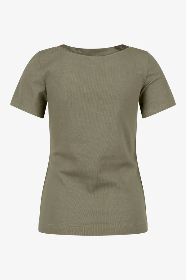 Kurzarm-Shirt aus Satin-Qualität 02
