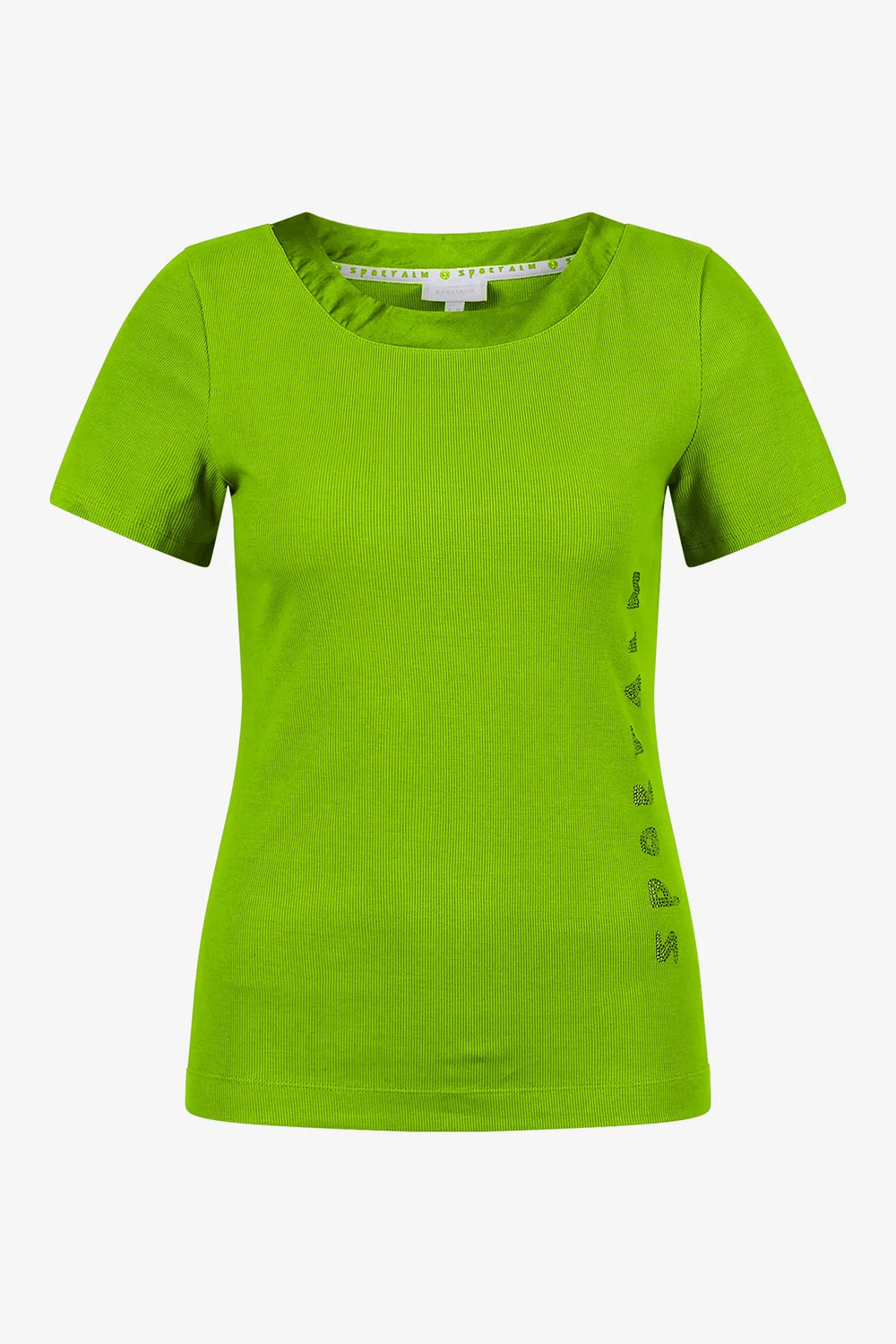 Kurzarm-Shirt aus Satin-Qualität 01