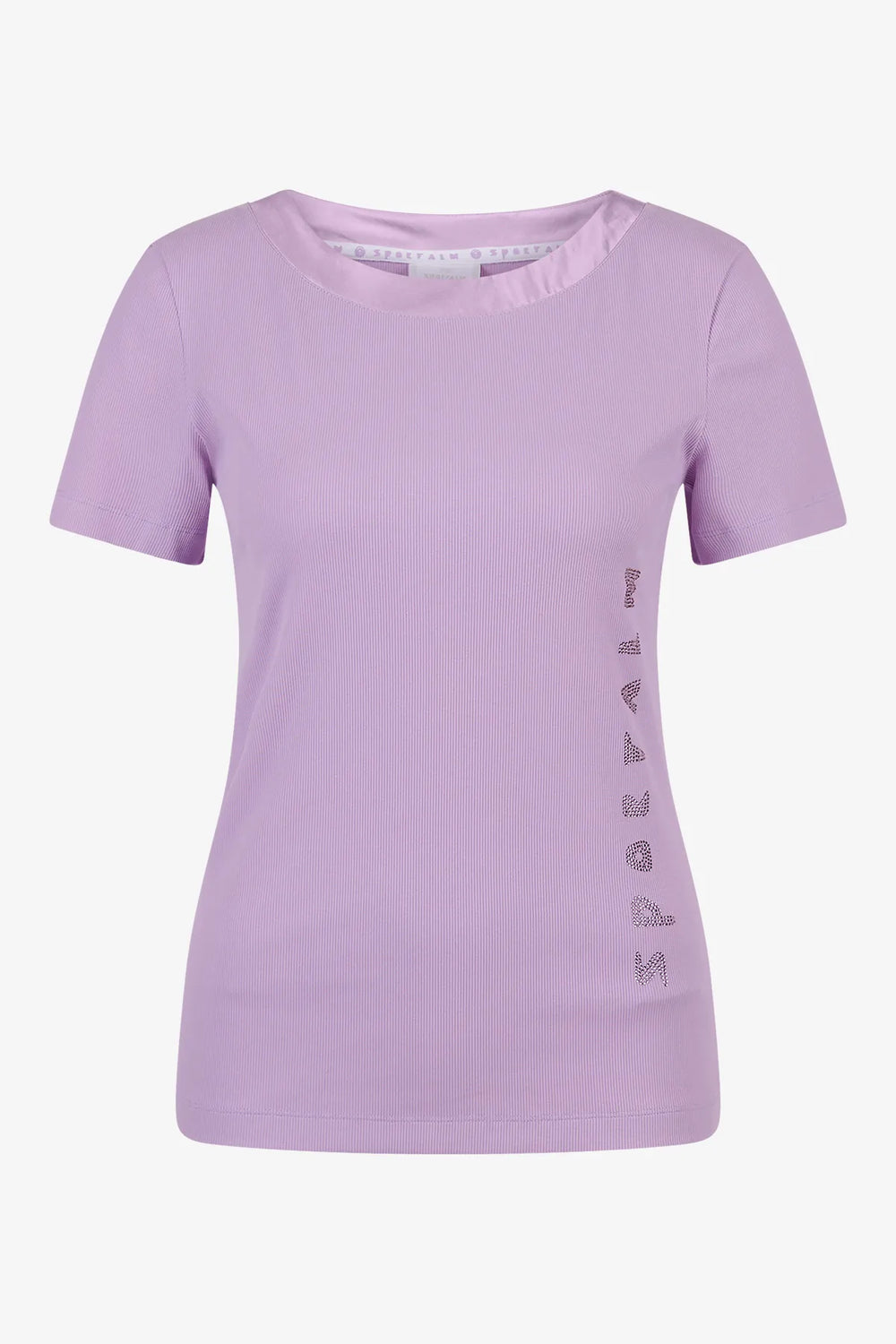 Kurzarm-Shirt aus Satin-Qualität 01
