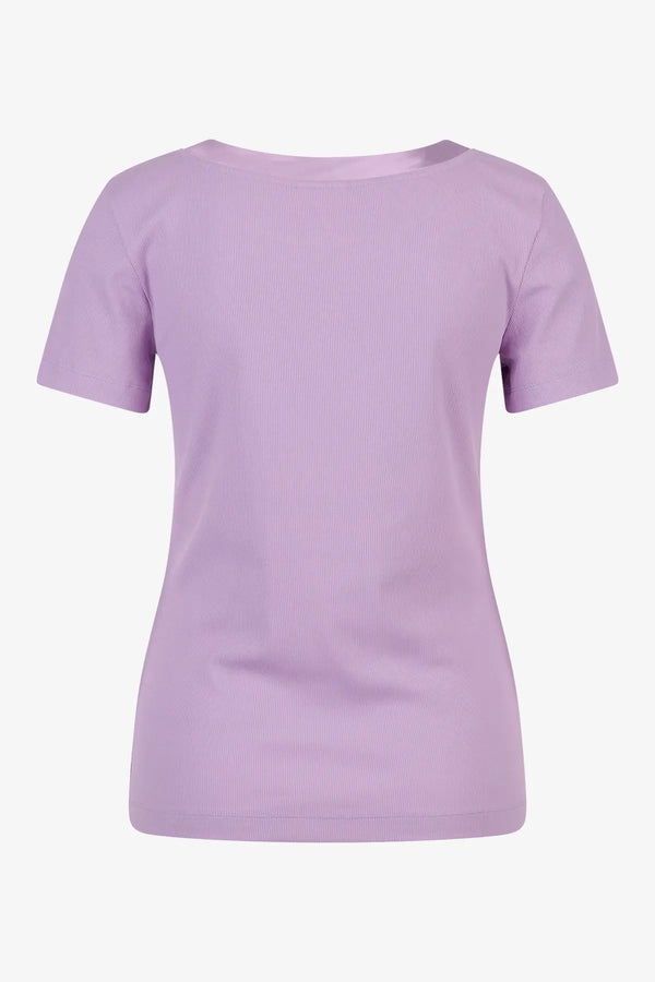Kurzarm-Shirt aus Satin-Qualität 02
