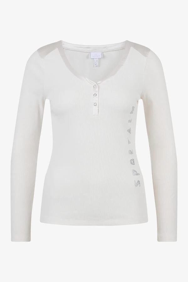 Langarm-Shirt mit schimmernden Details 01