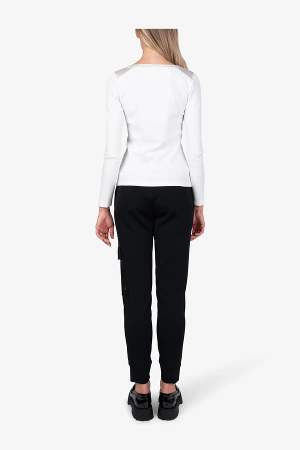Langarm-Shirt mit schimmernden Details 05