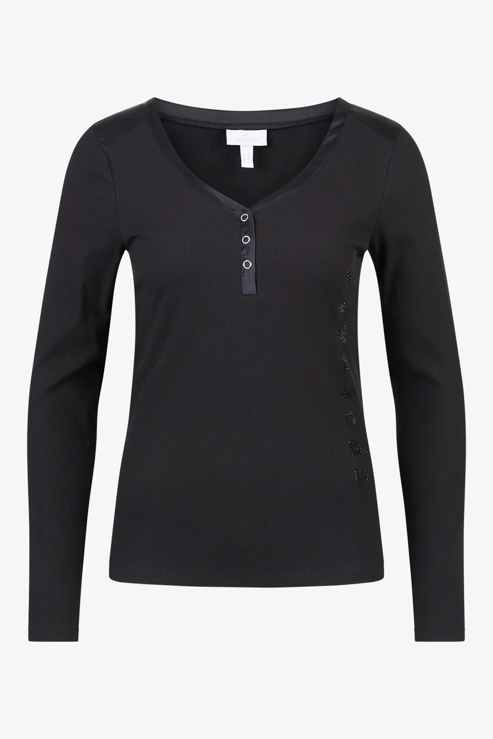 Langarm-Shirt mit schimmernden Details 01