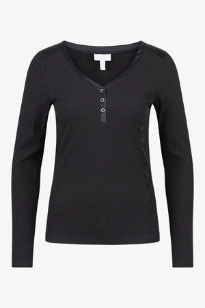 Langarm-Shirt mit schimmernden Details 01