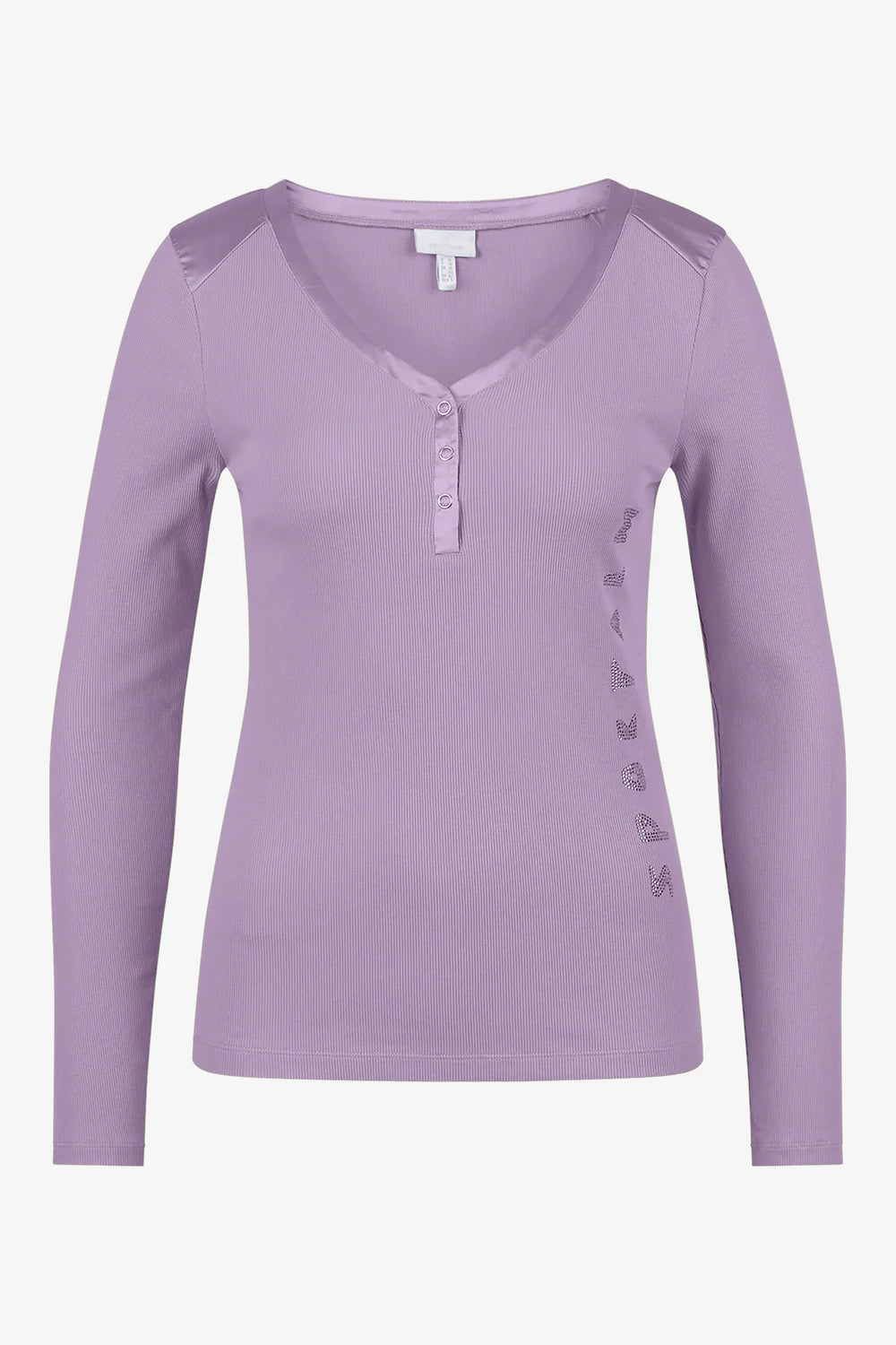 Langarm-Shirt mit schimmernden Details 01