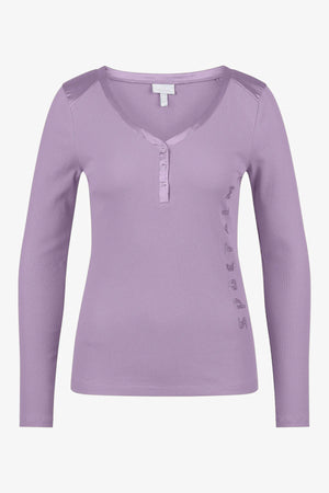 Langarm-Shirt mit schimmernden Details 01
