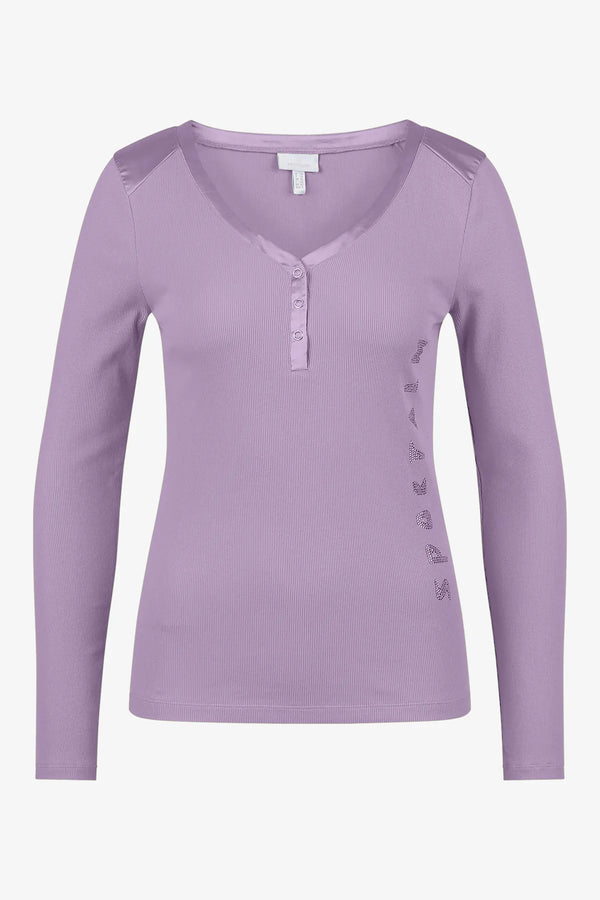 Langarm-Shirt mit schimmernden Details 01