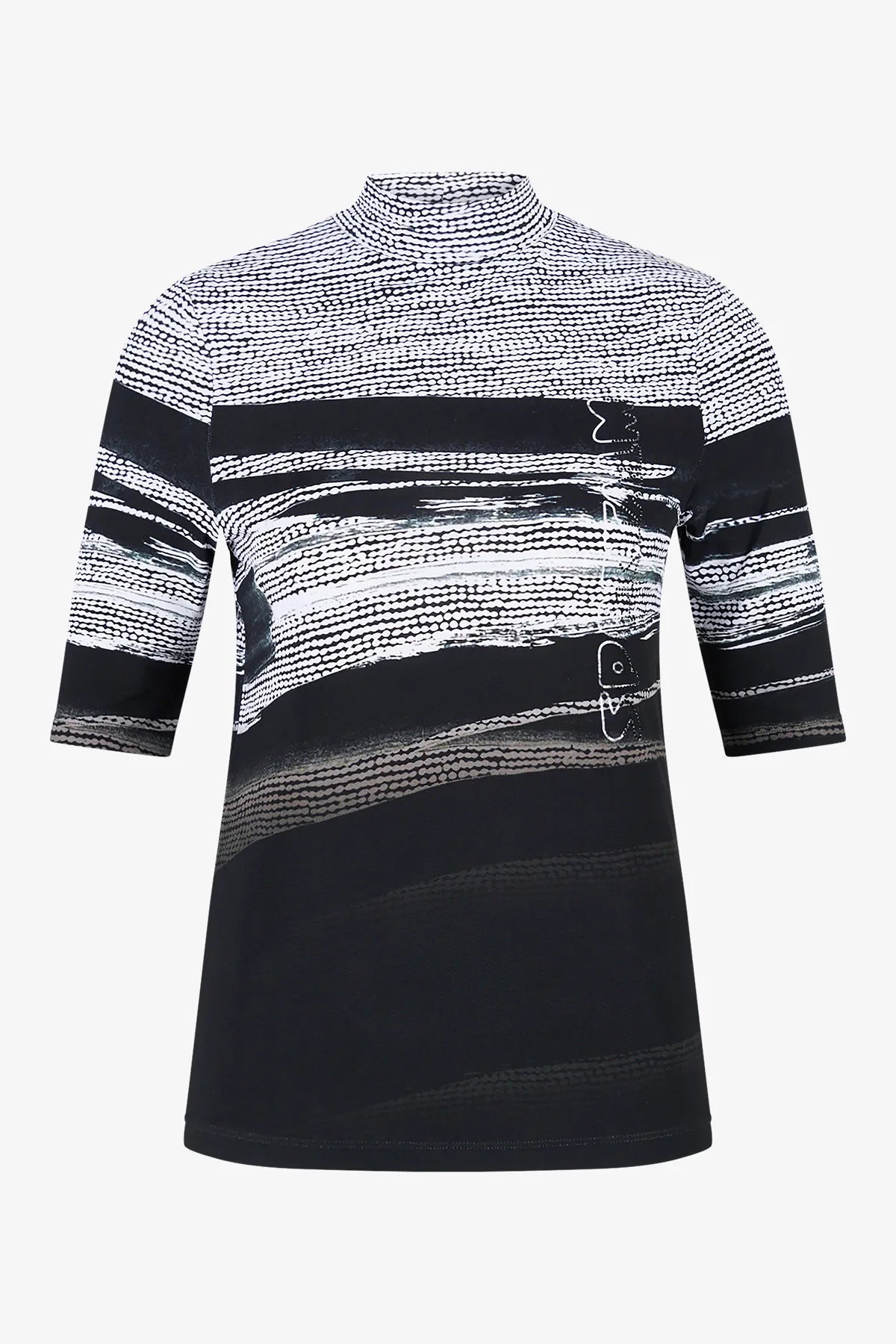 Shirt mit abstraktem Allover-Print 01