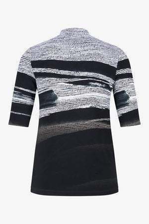 Shirt mit abstraktem Allover-Print 02