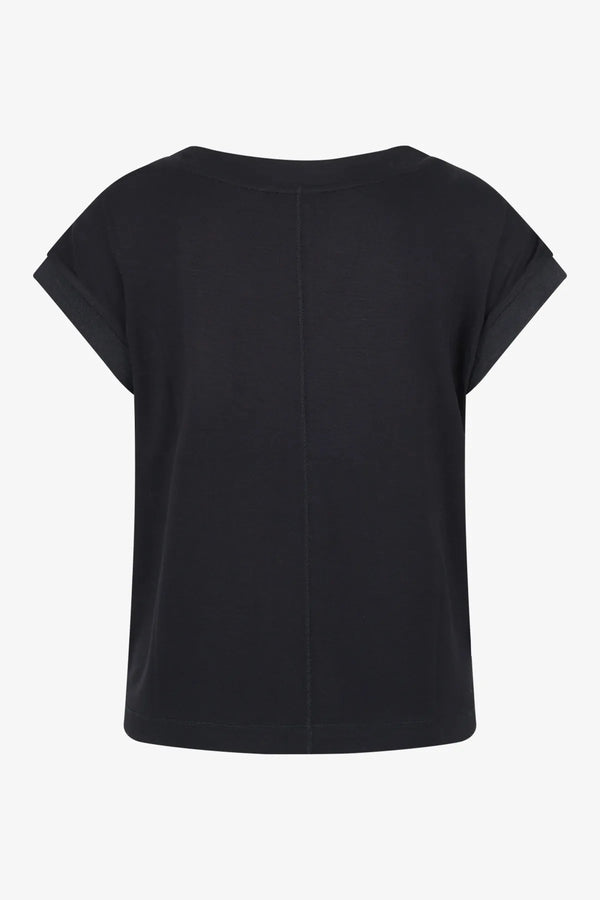 Kurzarm-Shirt in Glitzer-Jersey 02