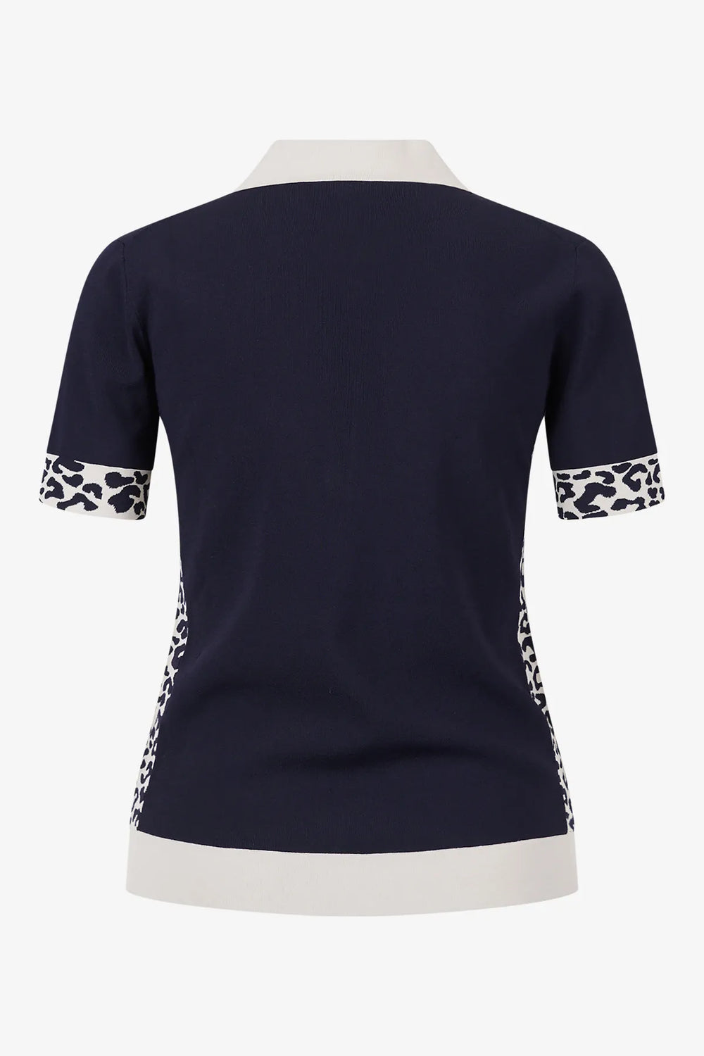 Polo-Shirt mit Leo-Einsätzen 01