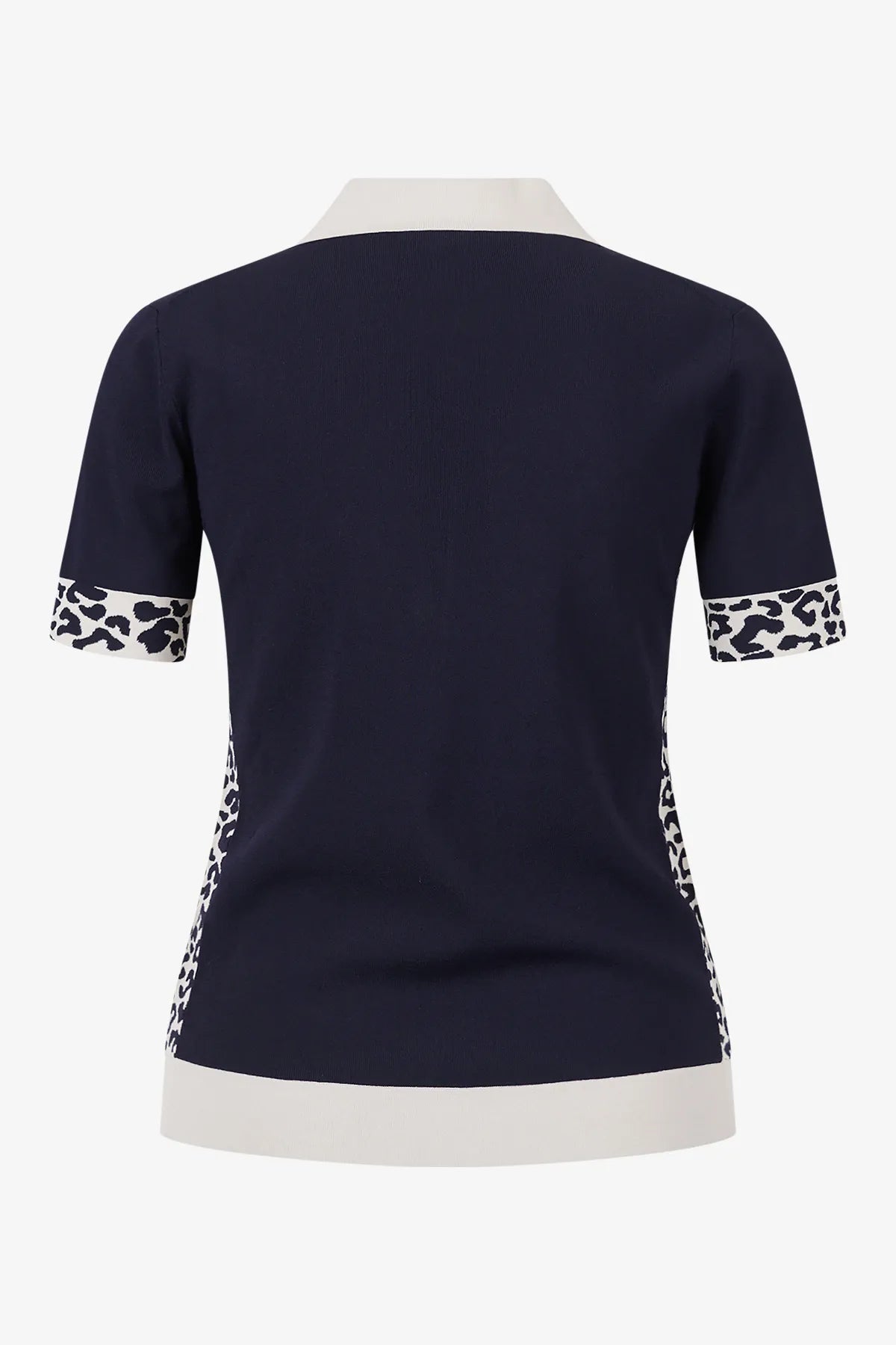 Polo-Shirt mit Leo-Einsätzen 02