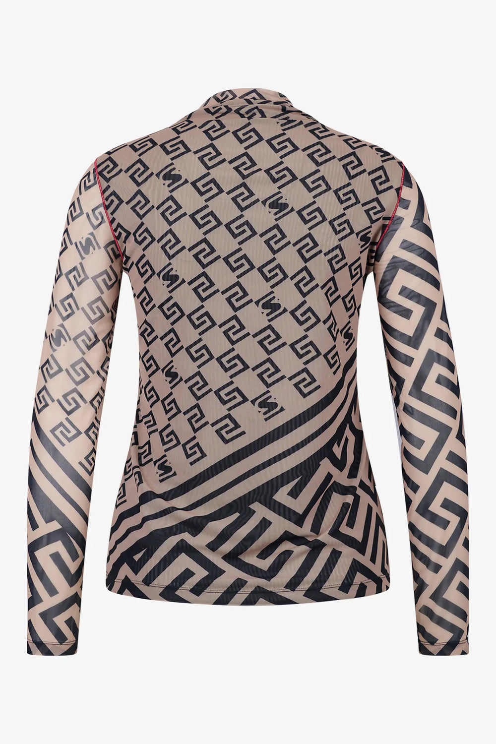 Doppellagiges Mesh-Shirt 01