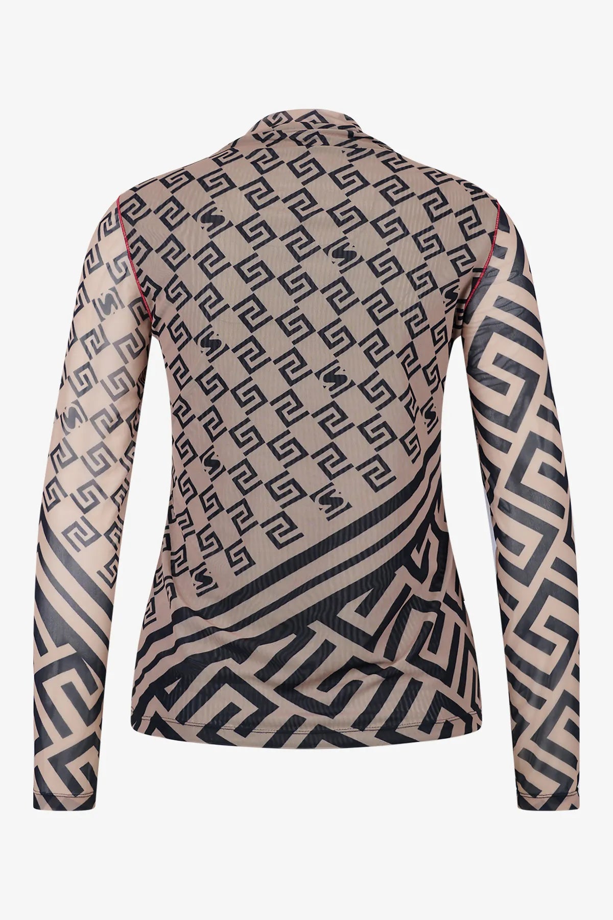 Doppellagiges Mesh-Shirt 02