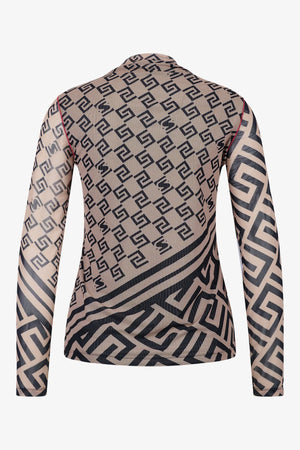 Doppellagiges Mesh-Shirt 02