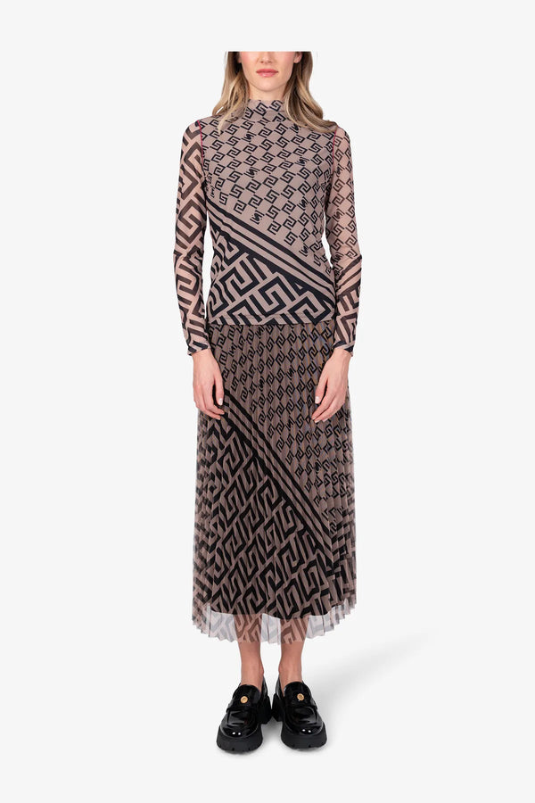 Doppellagiges Mesh-Shirt 03