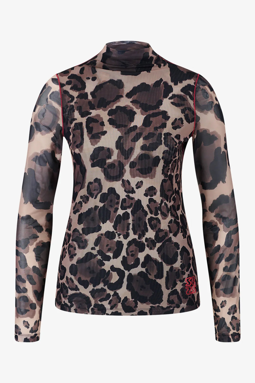 Doppellagiges Mesh-Shirt 01