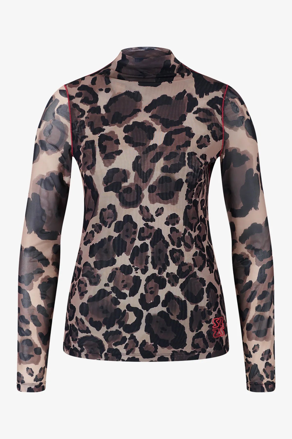 Doppellagiges Mesh-Shirt 01