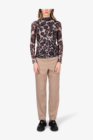 Doppellagiges Mesh-Shirt 03