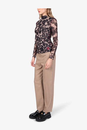 Doppellagiges Mesh-Shirt 04