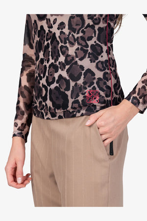 Doppellagiges Mesh-Shirt 07