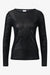 Langarm-Shirt aus geflockter Mesh-Ware 01