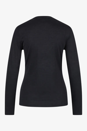 Stehkragen-Shirt in dezentem Jacquard 02