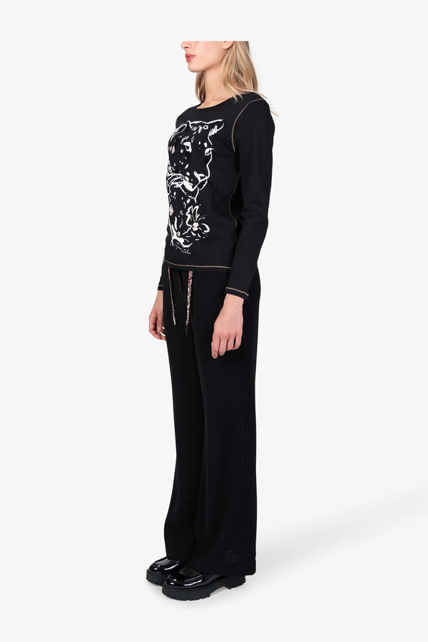Shirt mit aufwendigem Leo-Print 04
