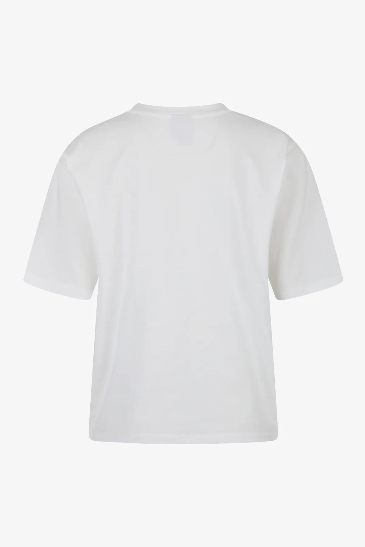 T-Shirt mit Print und Stickerei 02