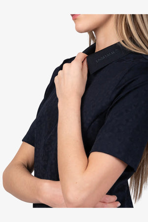 Polo-Shirt mit Leo-Print 07
