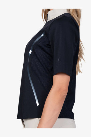 Golf-Shirt mit Leo-Einsätzen 07