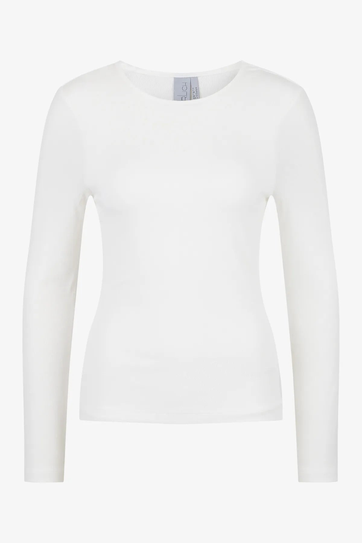 Schlichte Ripp-Shirt 01