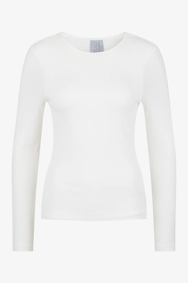 Schlichte Ripp-Shirt 01