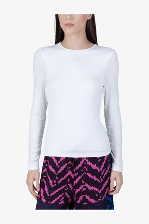 Schlichte Ripp-Shirt 06