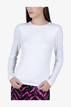 Schlichte Ripp-Shirt 07