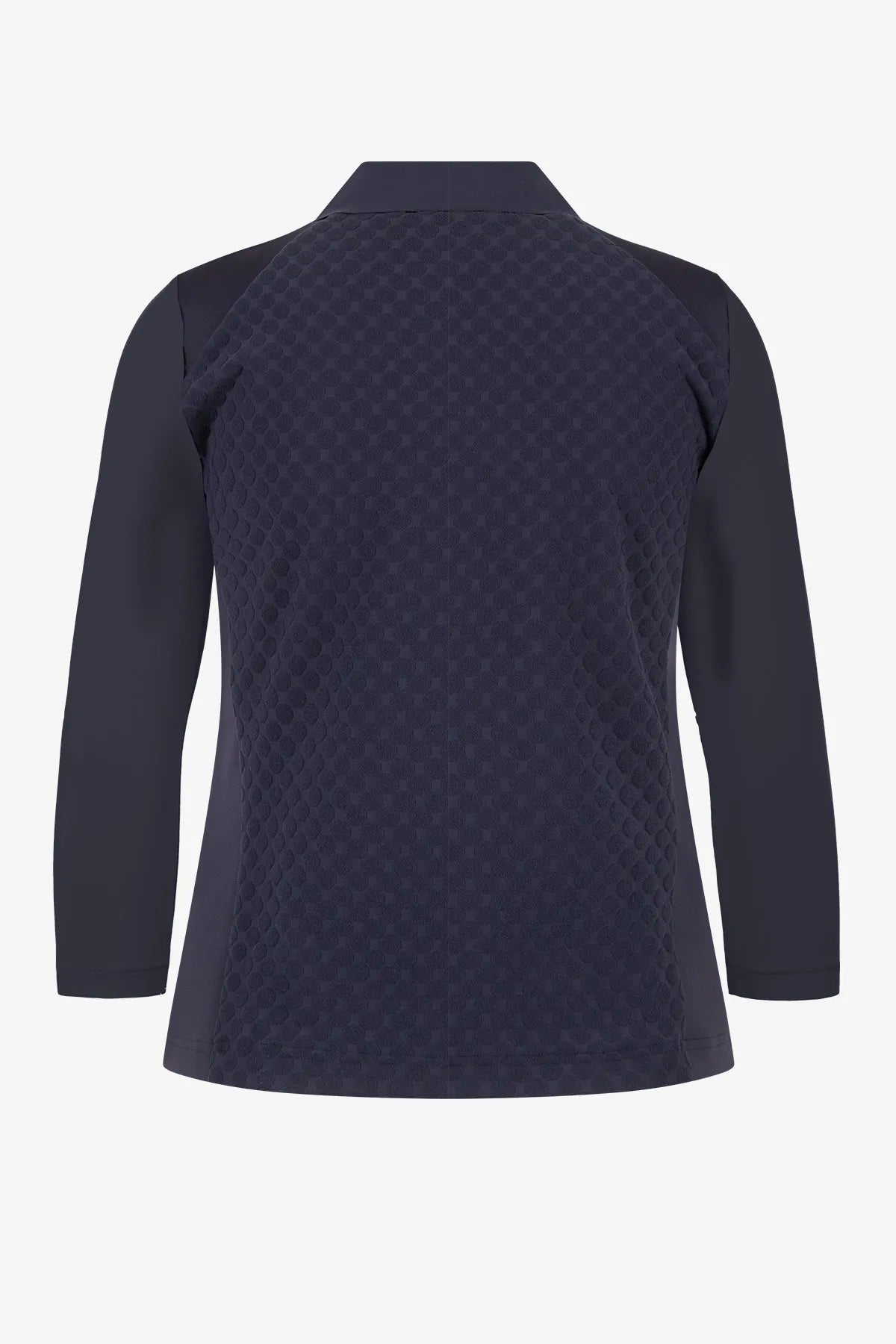 Slim Fit Poloshirt mit 3/4-Ärmeln 02