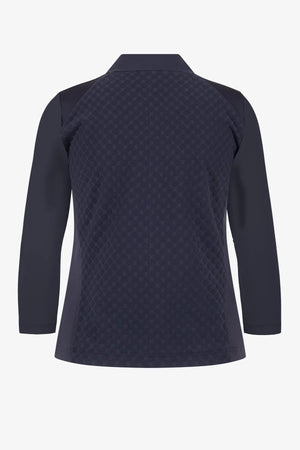 Slim Fit Poloshirt mit 3/4-Ärmeln 02