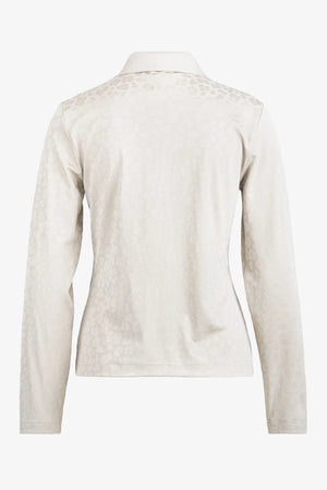 Langarm-Polo-Shirt mit Leo-Print 02