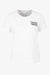 Lässiges T-Shirt mit bedrucktem Badge 01