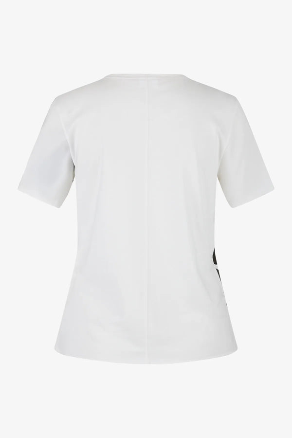 Klassisches T-Shirst mit Zebra-Print 02