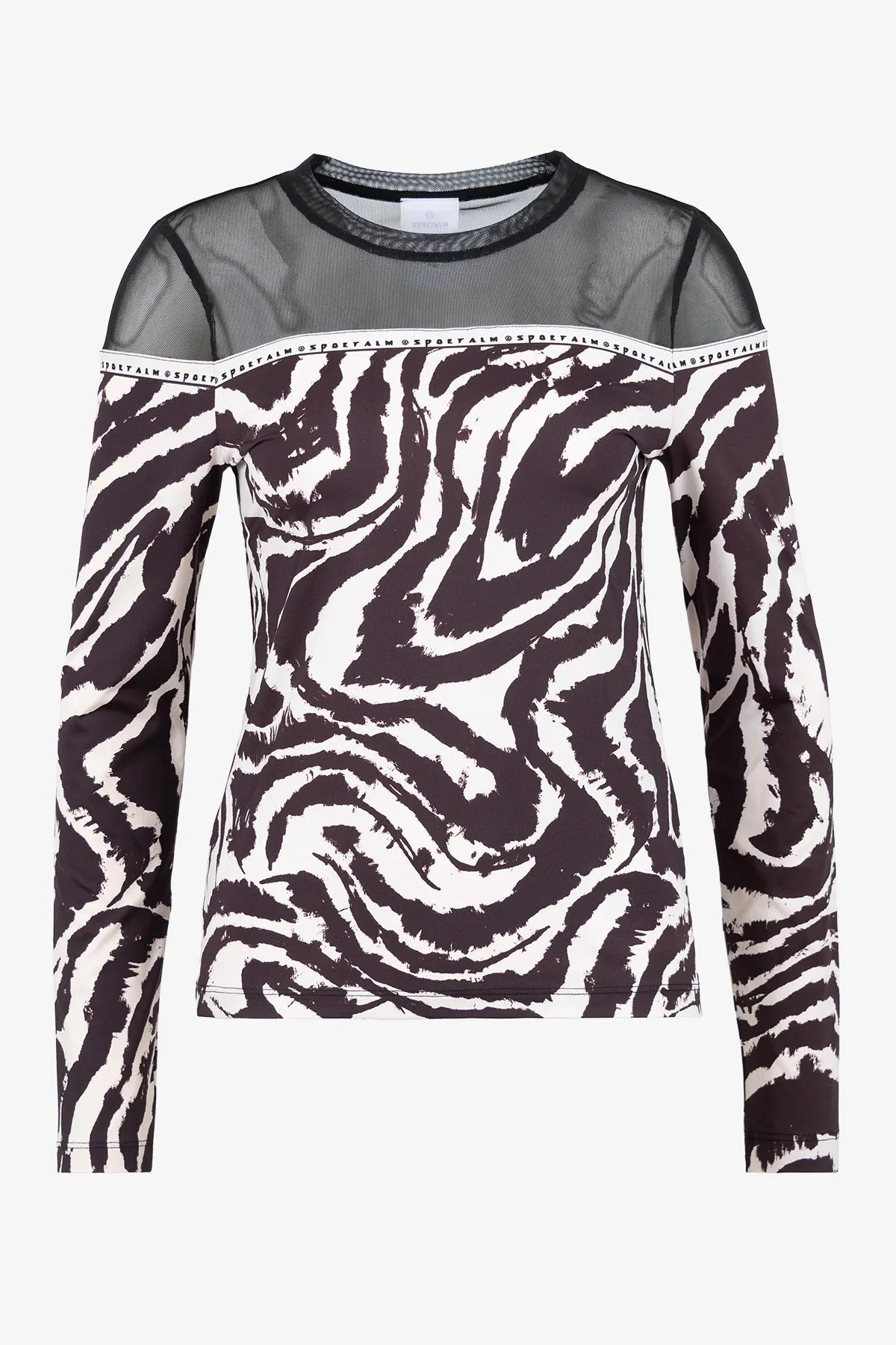 Langarm-Shirt mit Mesh-Ware 01