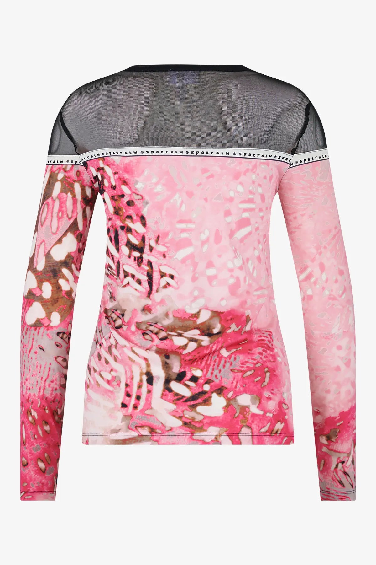 Langarm-Shirt mit Mesh-Ware 02
