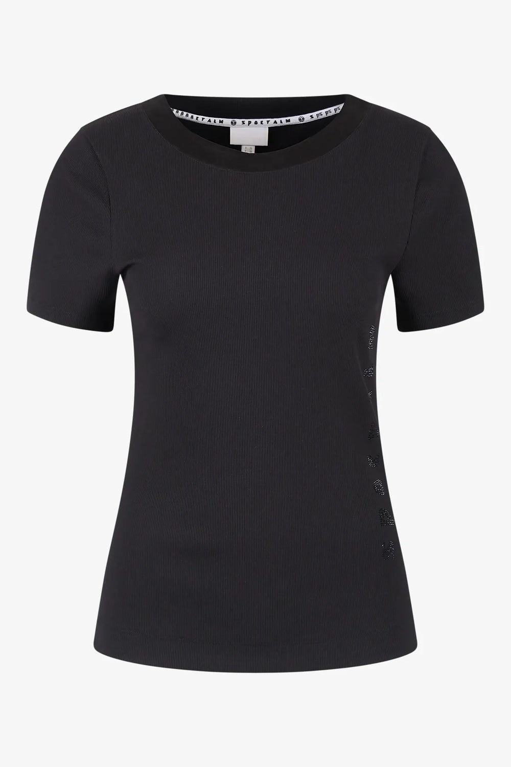 Shirt mit schimmernden Satin 01