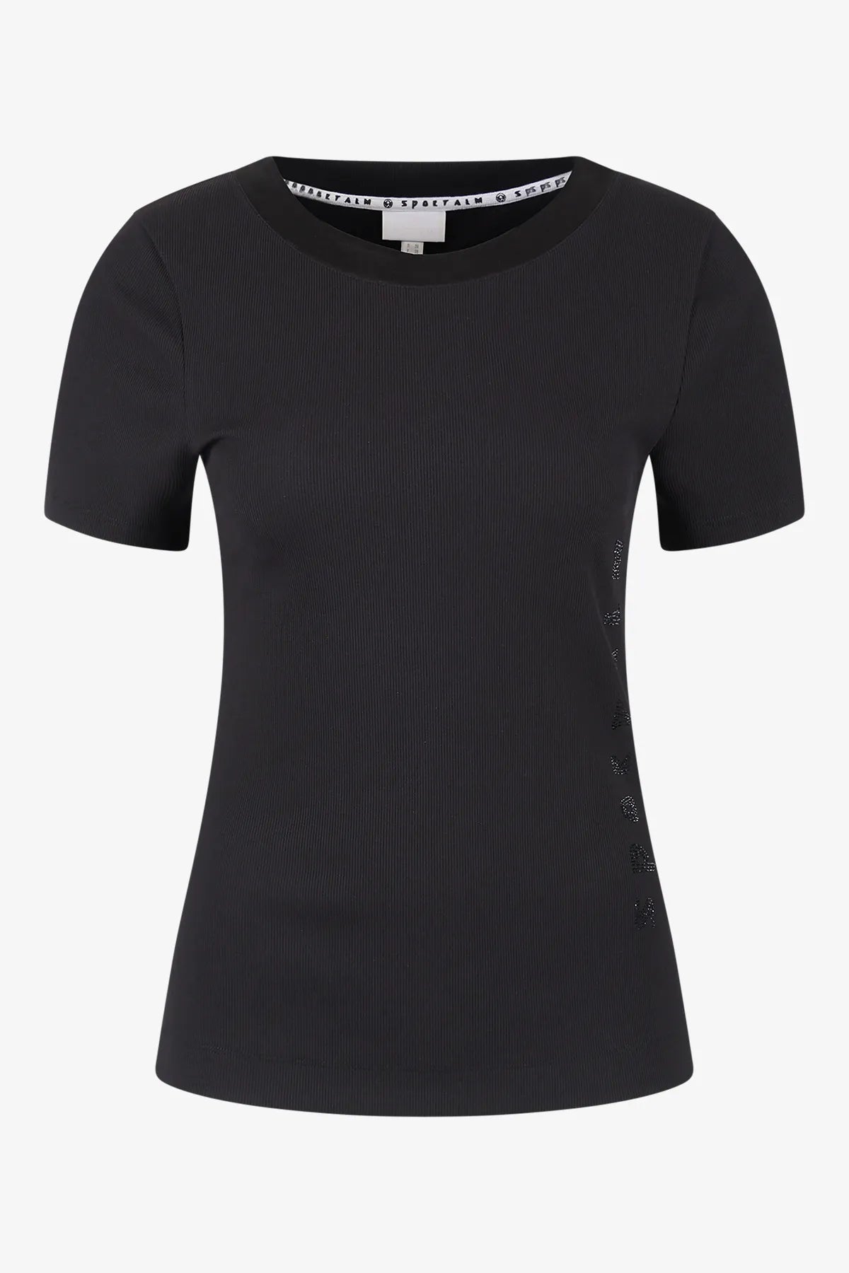 Shirt mit schimmernden Satin 01